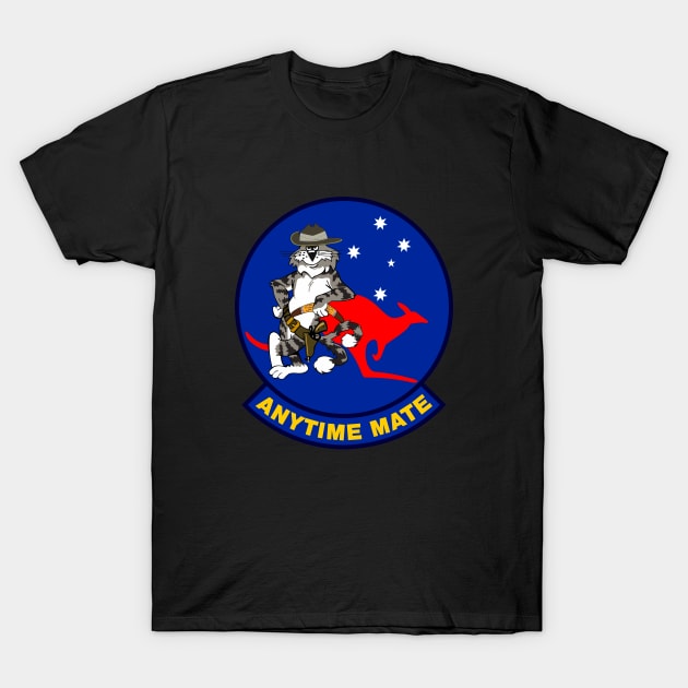 F-14 Tomcat - Anytime Mate - Clean Style T-Shirt by TomcatGypsy